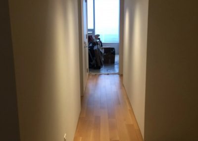hard floor installation-room pathway